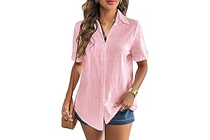 Camisas de Botones para Mujer, Cómodas y Elegantes para el Verano
