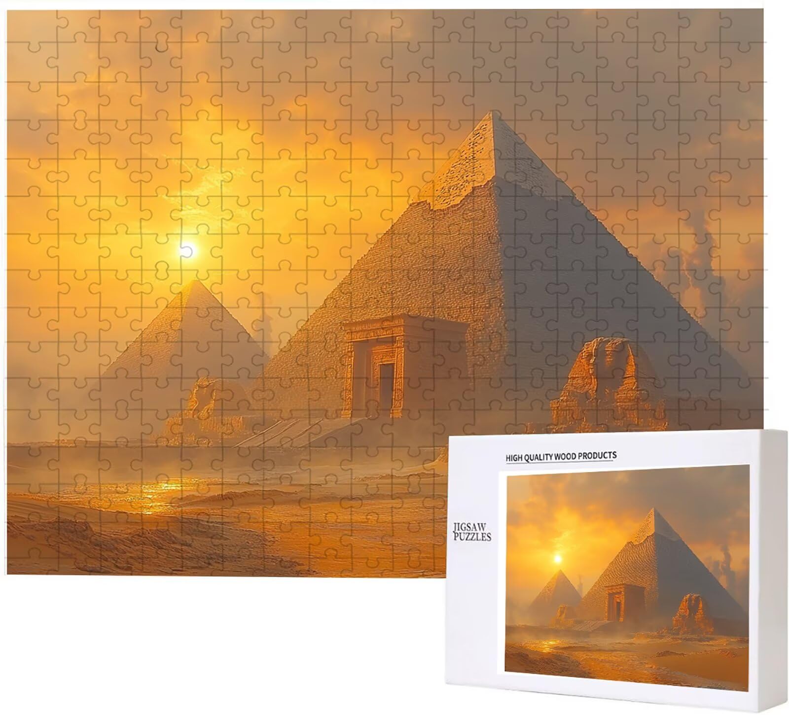 2000 Pezzi di Puzzle, nero Montagna 2000 Pezzi di Puzzle per Adulti, Regalo Anniversario, Regalo Natale, Decorazione Della Casa, Prevenzione Della Degenerazione Cerebrale Negli Anziani PjY1166 4-Z