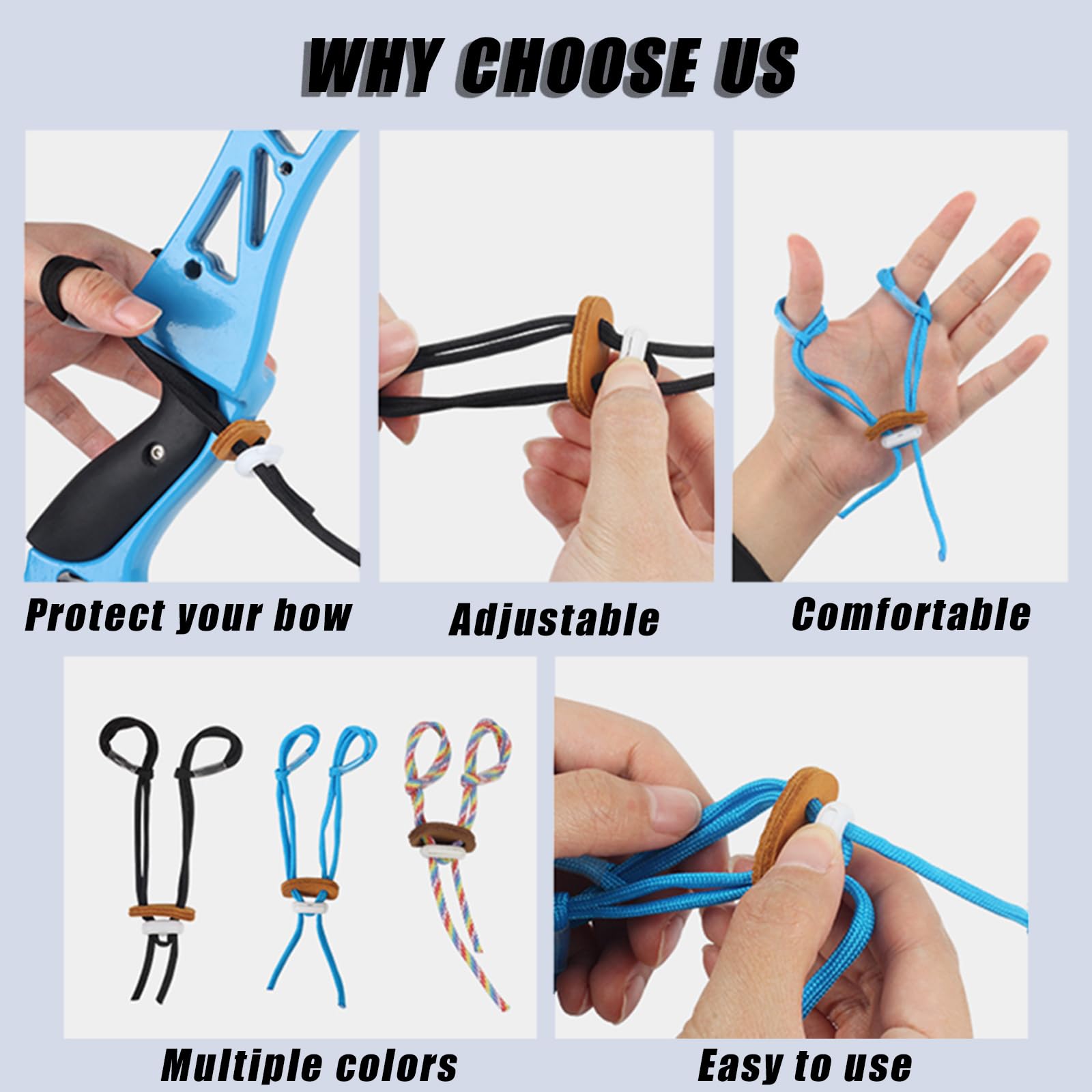 SPG Finger Sling For Recurve Bow