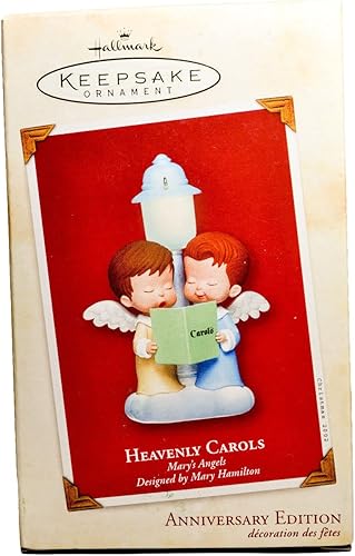 Adorno Hallmark 2002 de Marys Angels Heavenly Carols EdiciĂłn de aniversario Adorno Hallmark 2002 de Marys Angels Heavenly Carols EdiciĂłn de aniversario