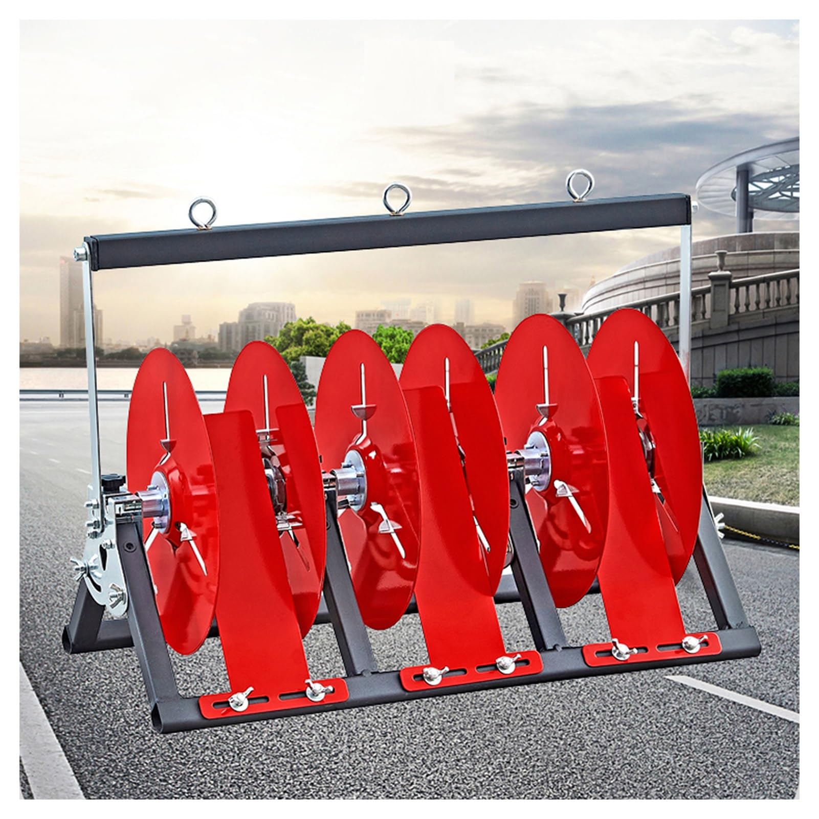 Estante para carretes de Alambre Plegable, dispensador de carretes de Cable, Soporte de Almacenamiento de carretes de Alta Resistencia, para Uso minorista Industrial eléctrico, Cap