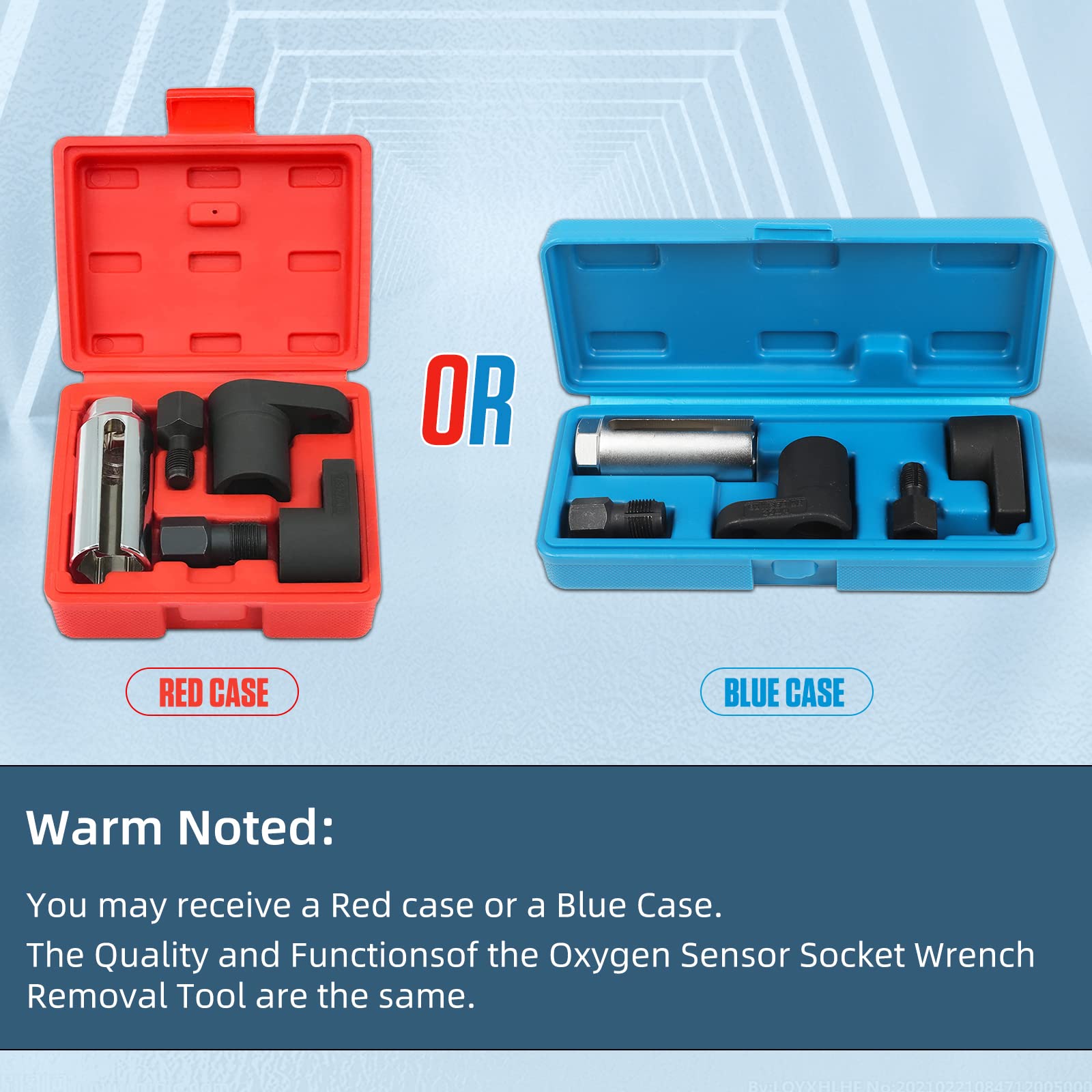 Zoomtools 5 Pièces Kit Outil Retrait Capteur O2 - Clés à Douille Pour Sonde Oxygène Automobile