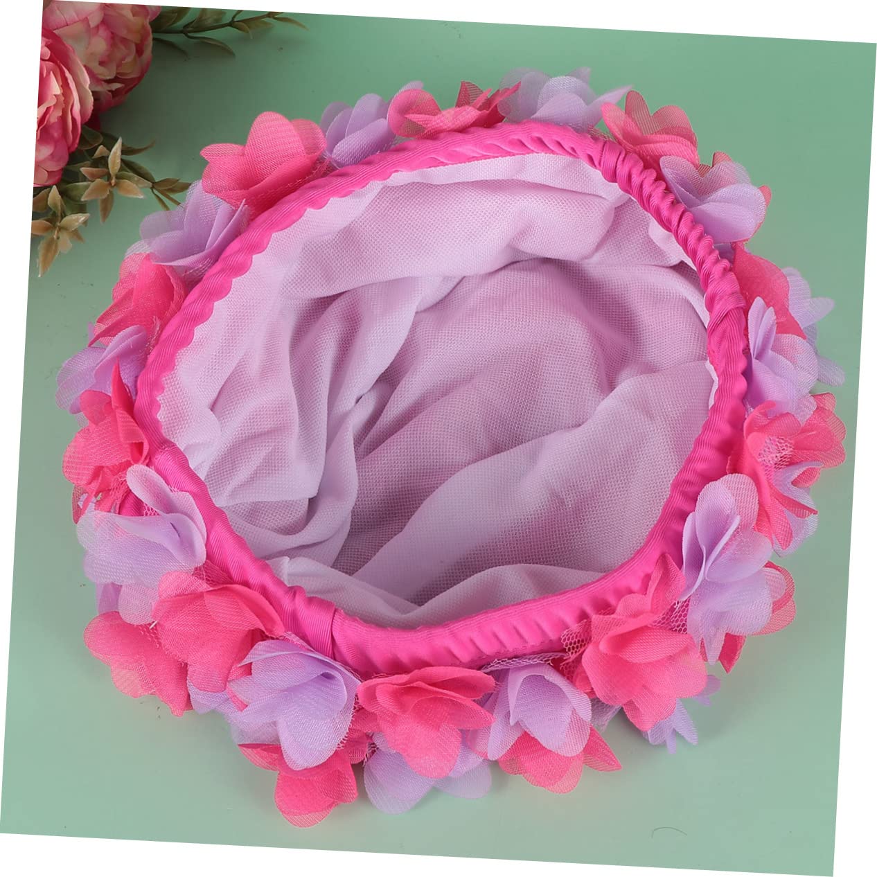 Gorros De Natación para Niñas Gorros De Natación para Niñas Gorro De Baño para Niñas Y Mujeres Gorro De Baño Transpirable 2 Uds