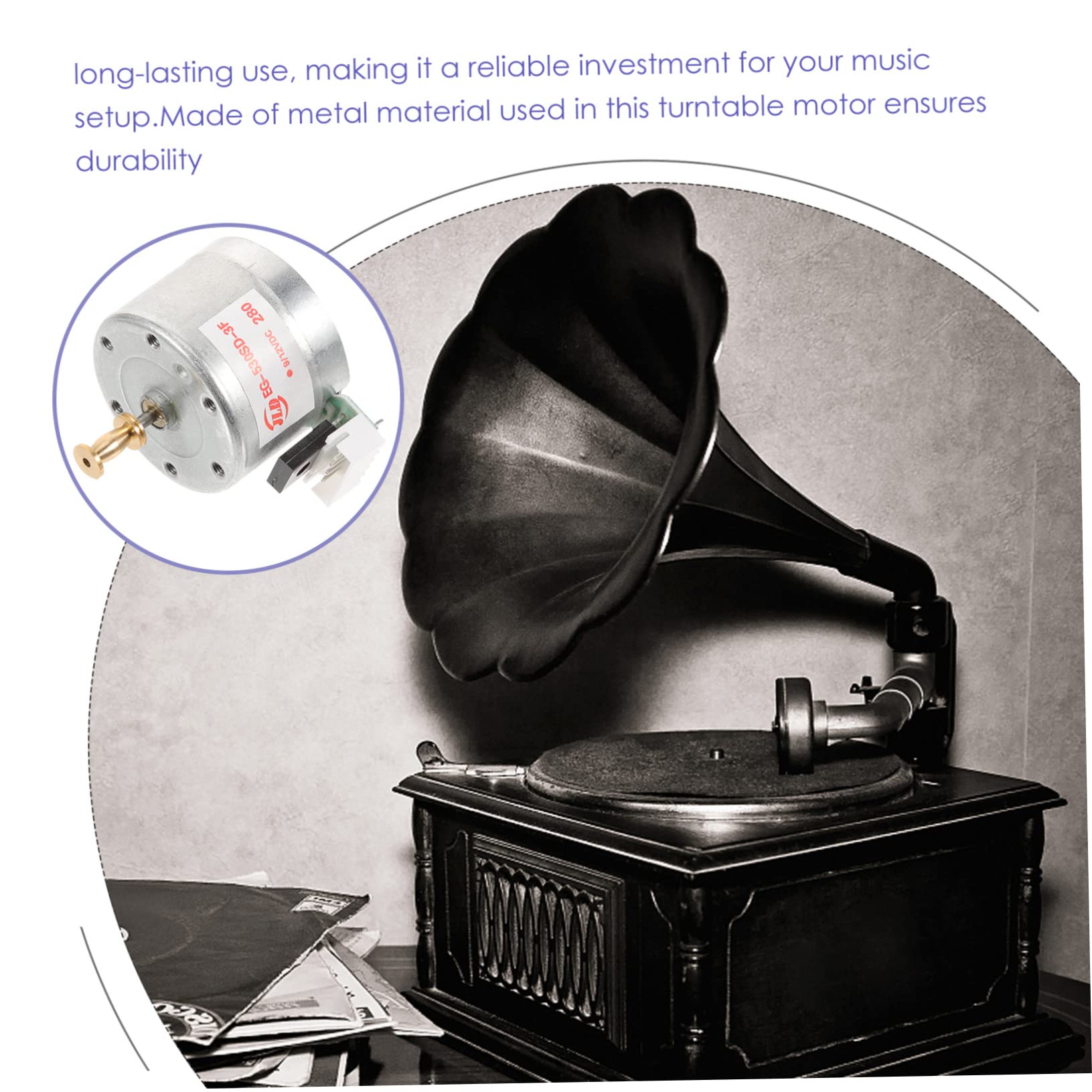 Amazon.co.jp: フォノモーター 3スピードターンテーブルモーター