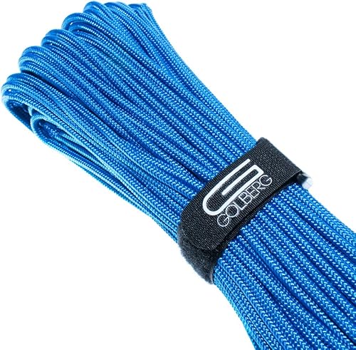 Miniatura 2 de Golberg - Cordón de accesorios de poliéster de alta calidad, cuerda trenzada suave y elástica mínima, tamaños de 0.118 in, 0.157 in, 0.197 in o