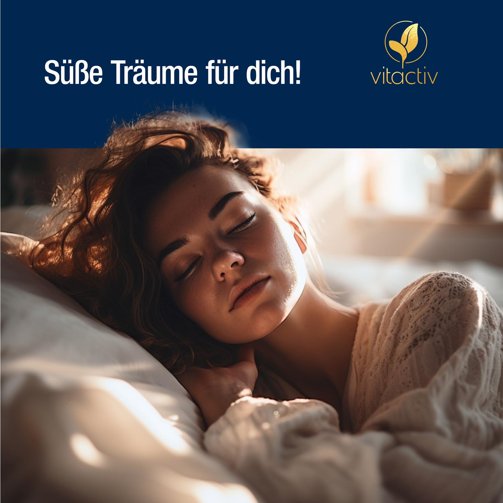 VITACTIV Melatonin Einschlafspray - Gemischte Früchte - 1155 Tage Vorrat, Hochdosiert - Melatonin Spray plus Passionsblumen Extrakt, Vitamine B1 und B6 - Zuckerfrei & Vegan - 150ml Sofort-Spray