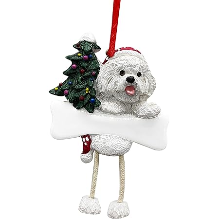 bichon ornament