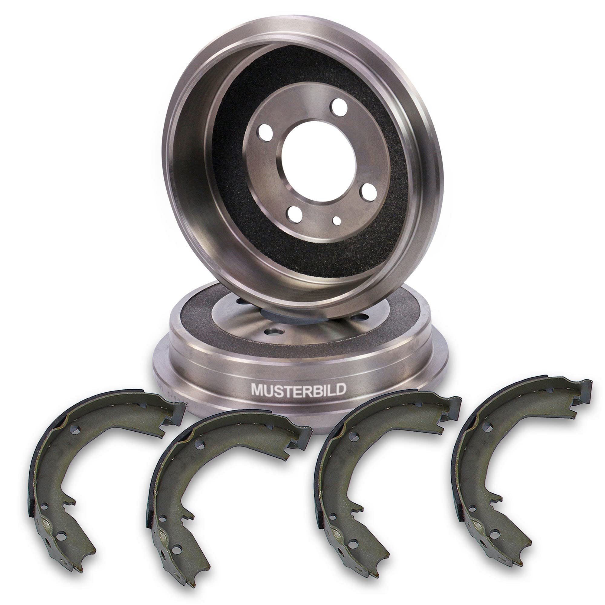 ATEC Germany Kit freni asse posteriore incl. 2x Tamburo freno asse