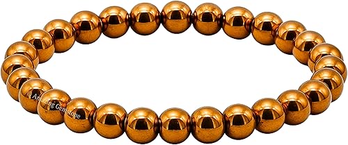 Miniatura 607 de Amazing Gemstone Pulsera de cristal para mujeres y hombres, pulsera de cristal curativo de protección, pulsera elástica con cuentas de piedras