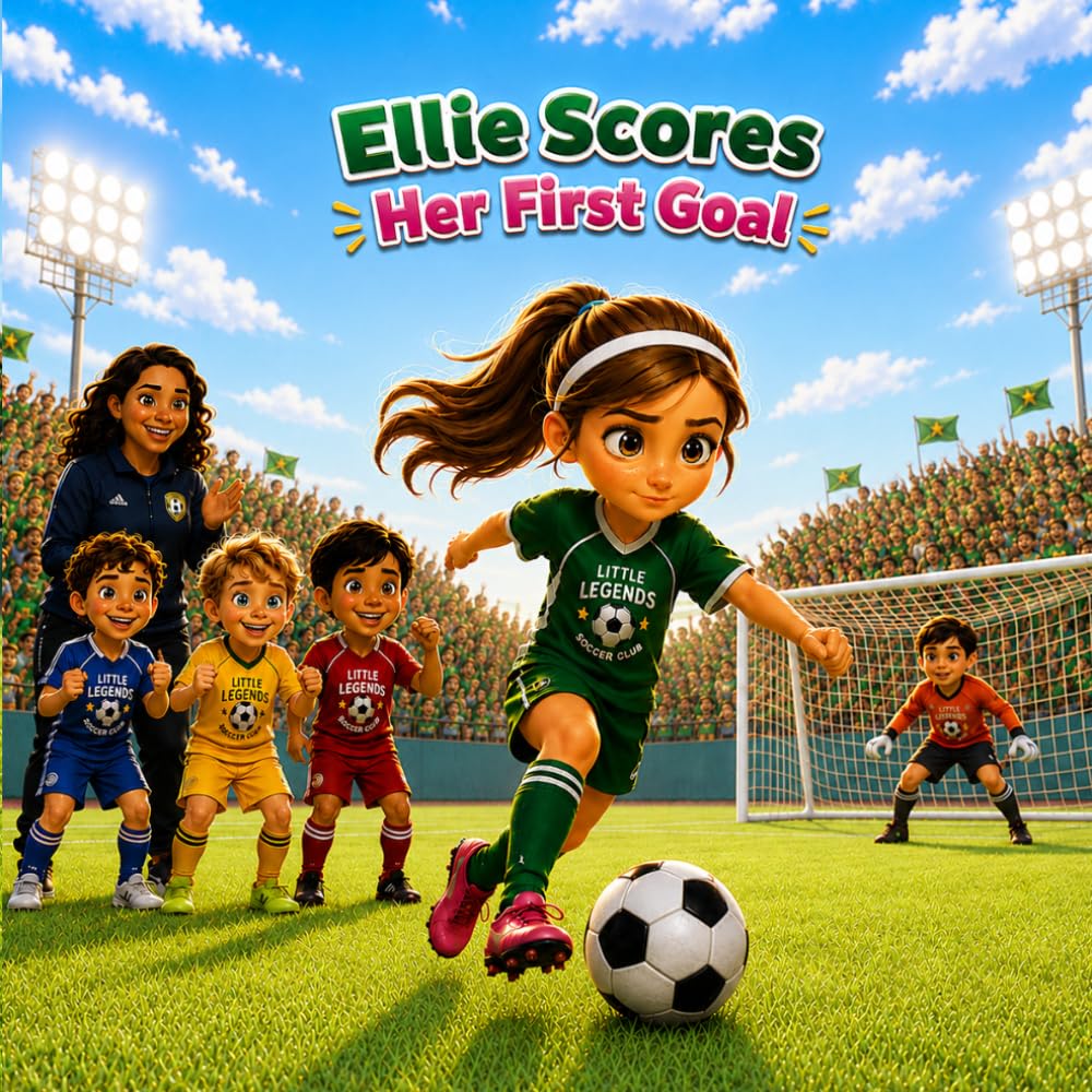 Ellie Scores Her First Goal (Little Legends Soccer Club)