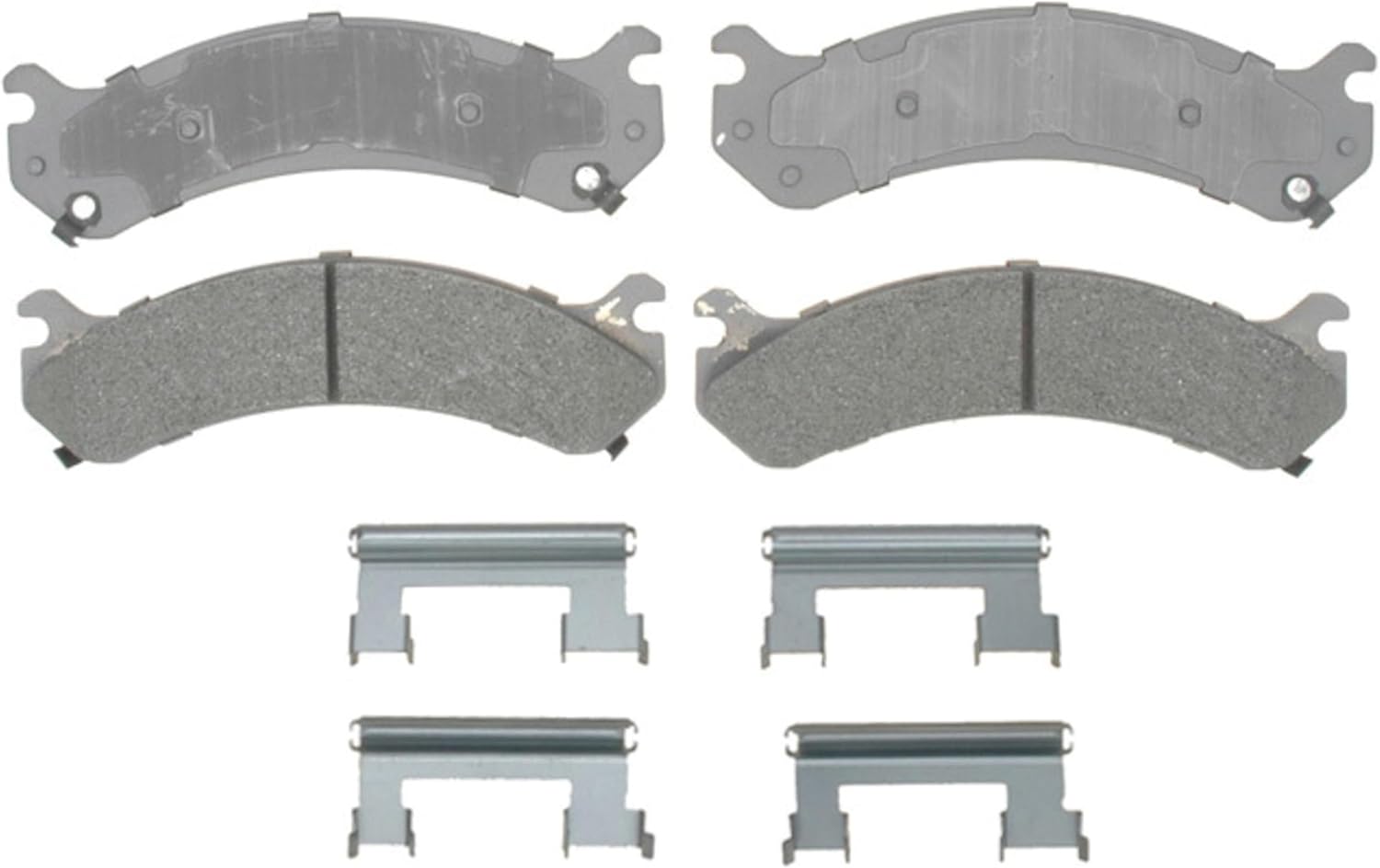 ACDelco Silver 14D784MH (19286094) Semi-Metallic Front Disc Brake Pad Set with Hardware