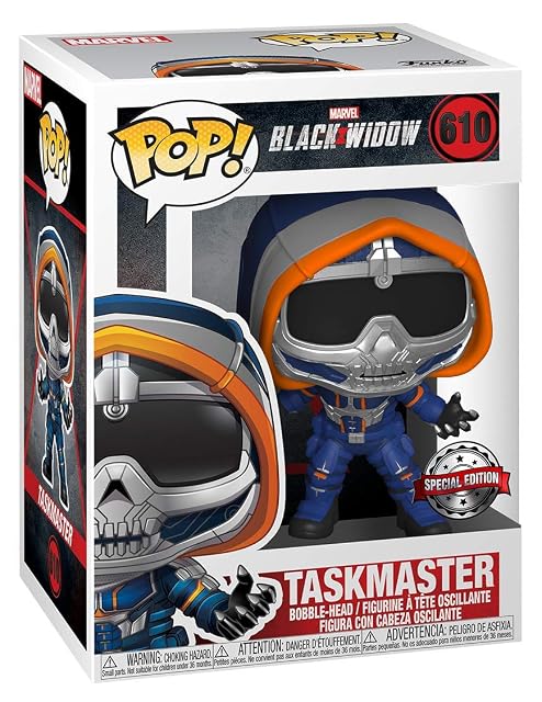Foto 2 de 5 de POP Funko Marvel Black Widow Taskmaster (edición Especial) #610 150g, Multicolor, FUN46688