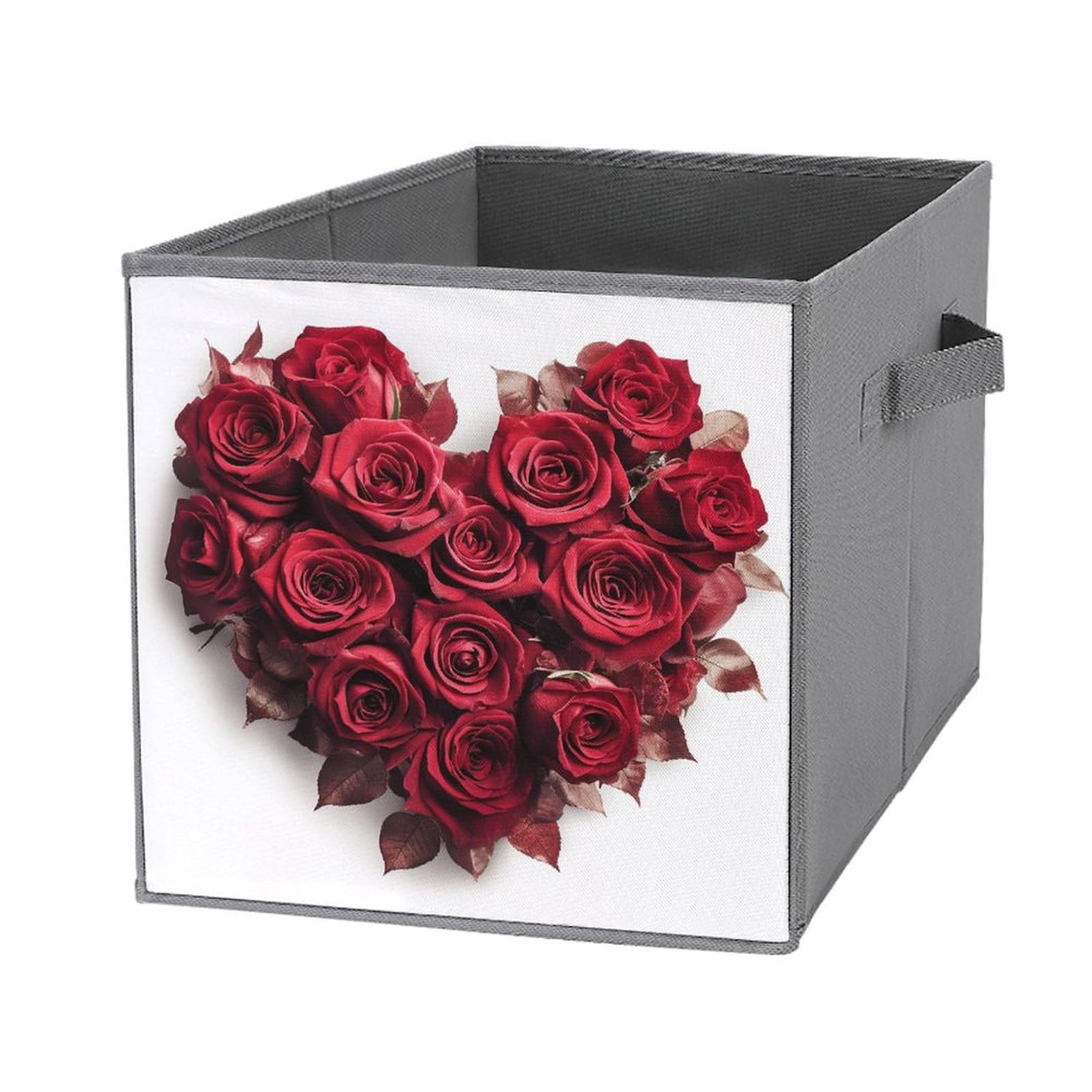 Organiseur de rangement pliable en forme de cœur pour armoire encombrée