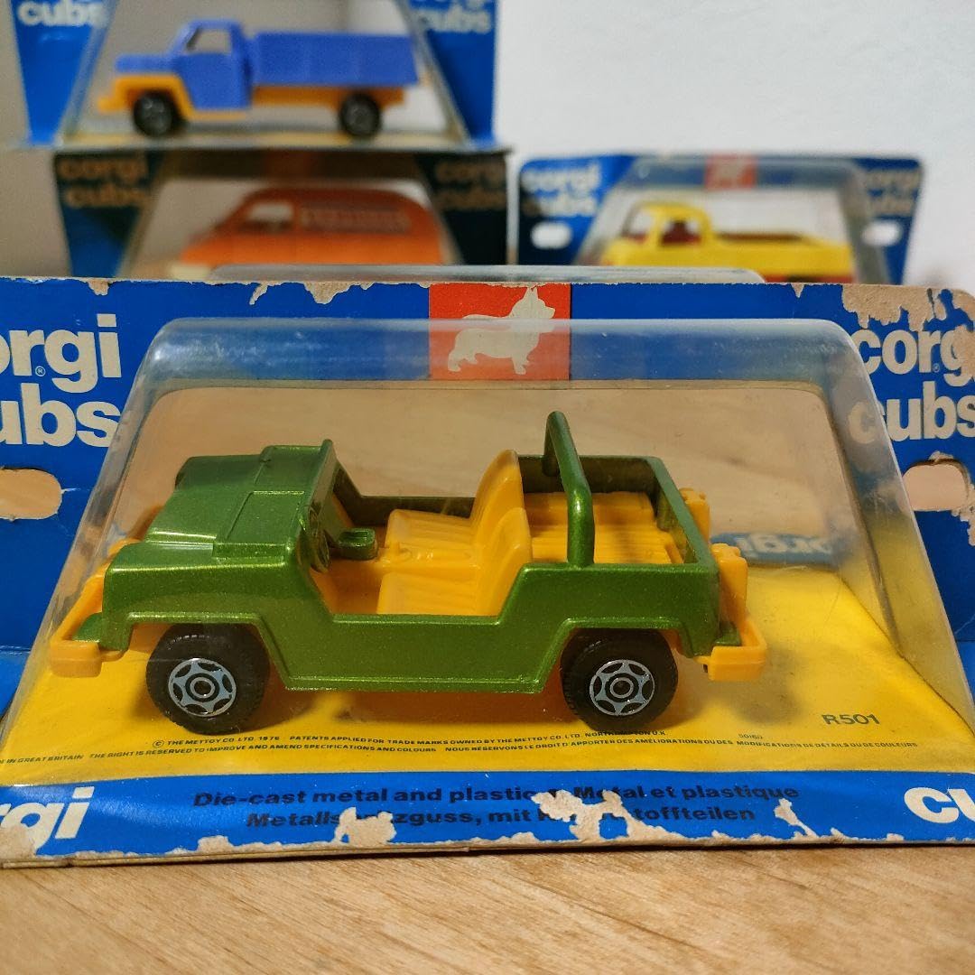 corgi cubs コーギーカブスモデルビンテージ　レトロ　4台 セット corgi cubs コーギーカブスモデルビンテージ レトロ 4台 セット