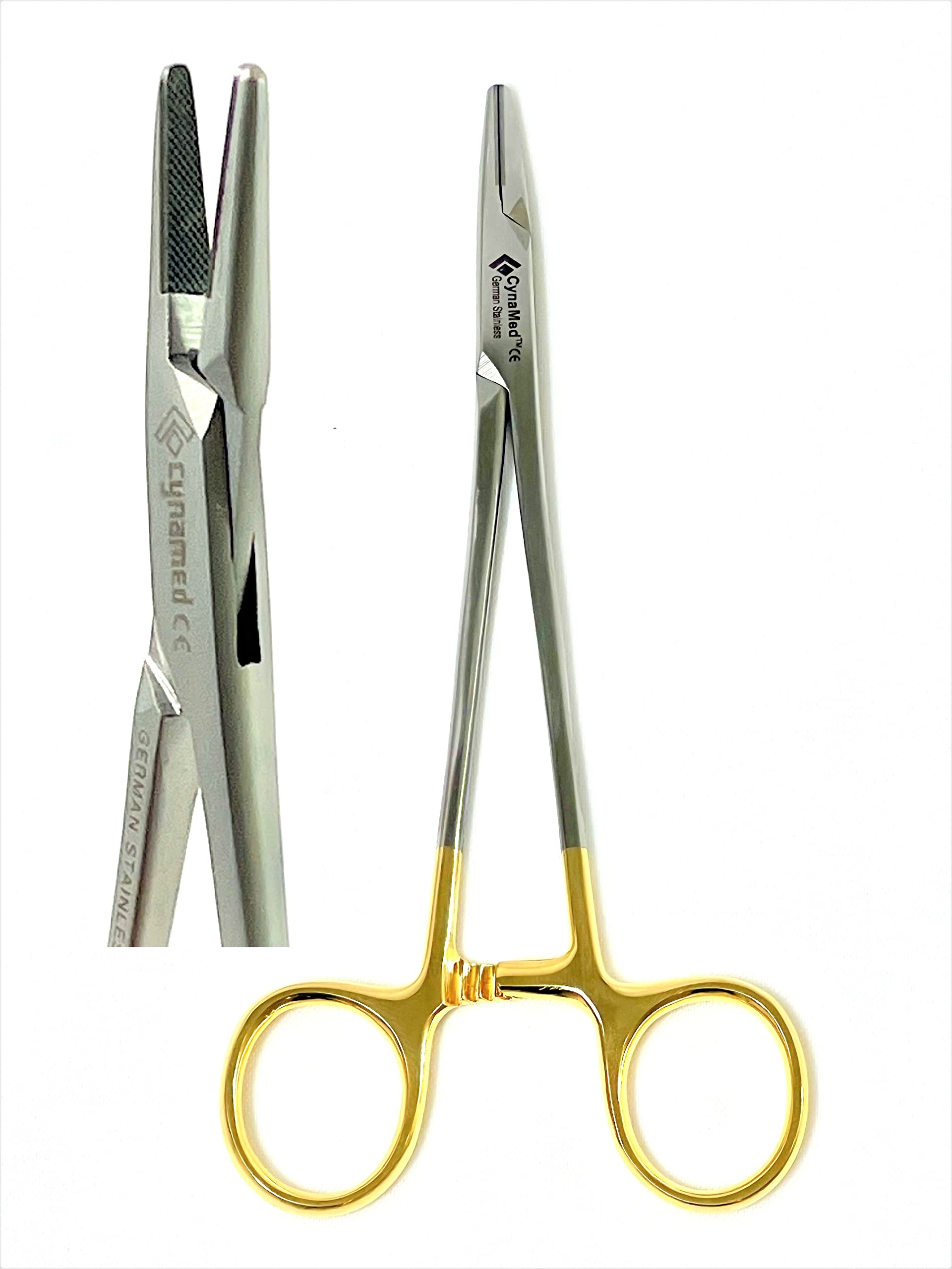 Premium German Mayo Hegar Needle Holder Driver |Needle Driver with Tungsten Carbide Inserts Tip |Dental Medical Ortho Needle Holder Locking| Sizes (Mayo hegar N/H 5") — Amazon image 12