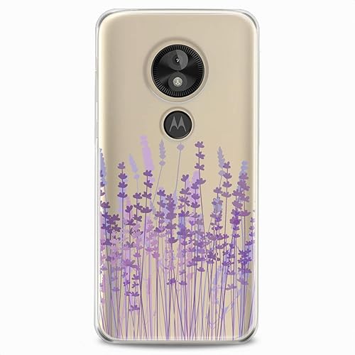 Miniatura 8 de Cavka Funda de TPU compatible con Motorola G9 G8 Plus G7 E20 P40 Z4 Edge 20 G22 Stylus Niñas Silicona Flexible Púrpura Mujeres Transparente Suave