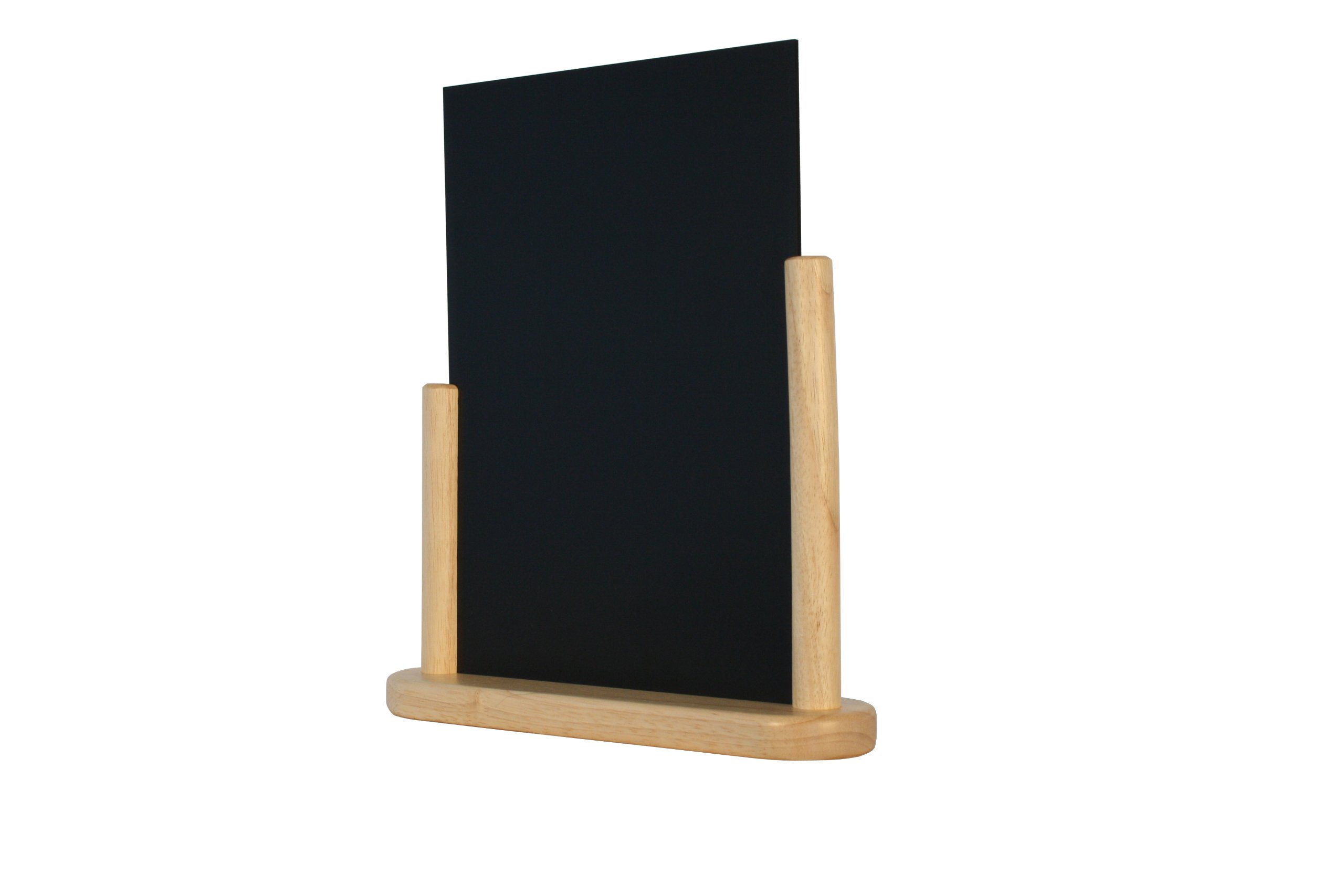 Securit Tableau noir pour avec petite tabletteUni 21x30cm & edding 4085 Marqueur craie liquide, blanc, 2 feutres craie liquide, pointe ronde 1-2 mm,le verre - feutre craie ardoise aux couleurs opaques