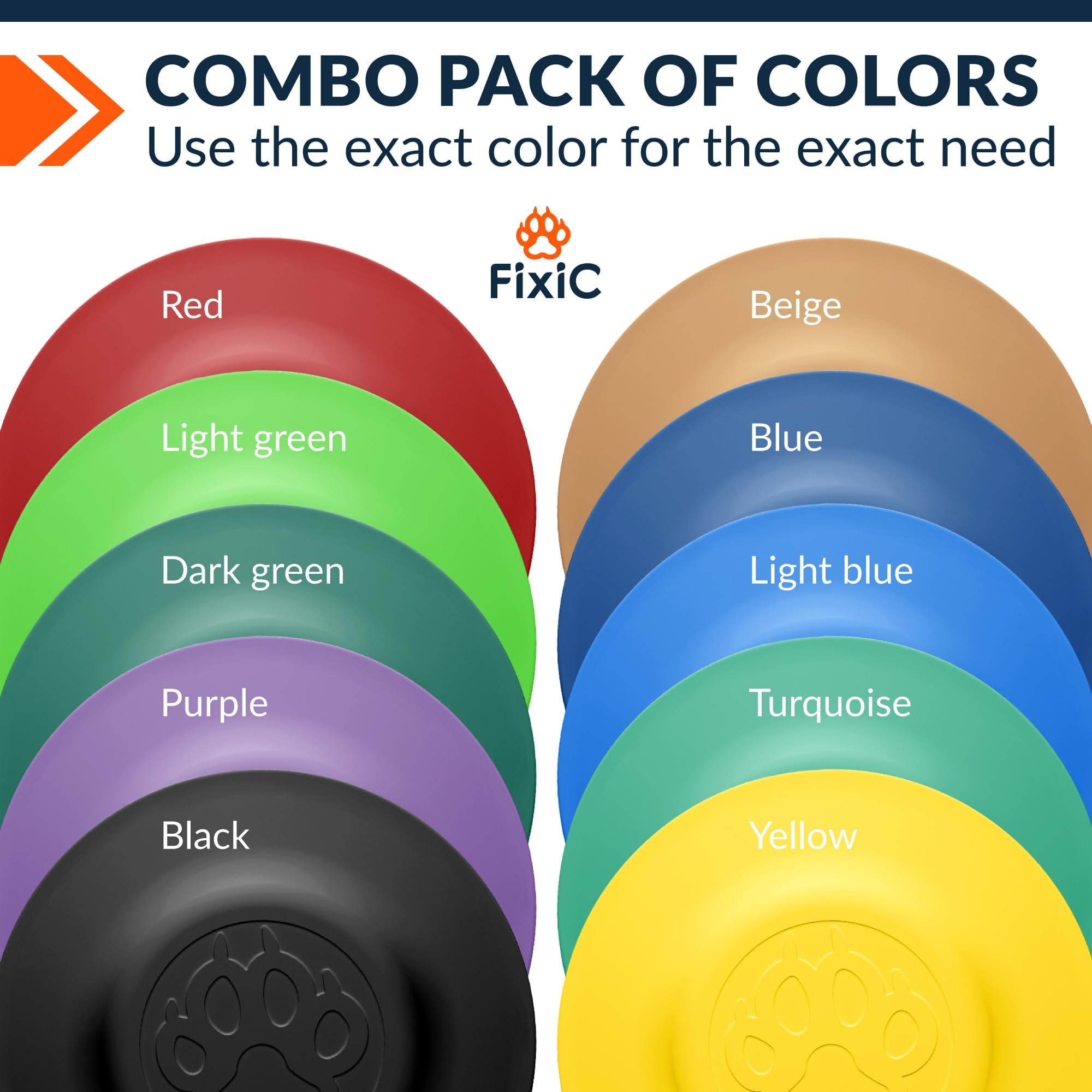 Fixi Adhesive Patches 10 Pack Good for Libre 1, 2 Waterproof Patches Libre Adhesive Covers The Best Fixation for Your Sensor!