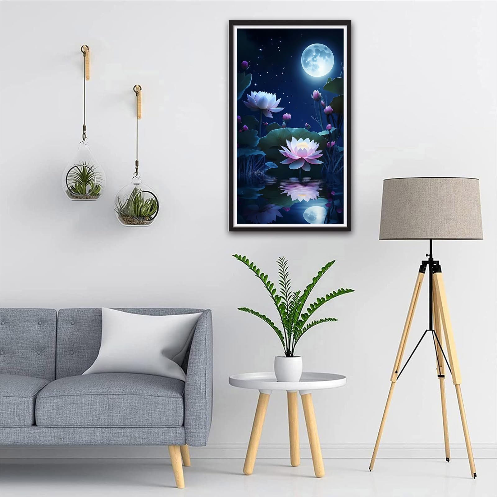 ZHUMUTO Diamond Painting Adulti Grandi Dimensioni Kit Completo,40x70 cm Pittura Diamante Adulti Astrazione Colore D,Fornito con Diamond Painting Accessori per la Decorazione Degli Ambienti