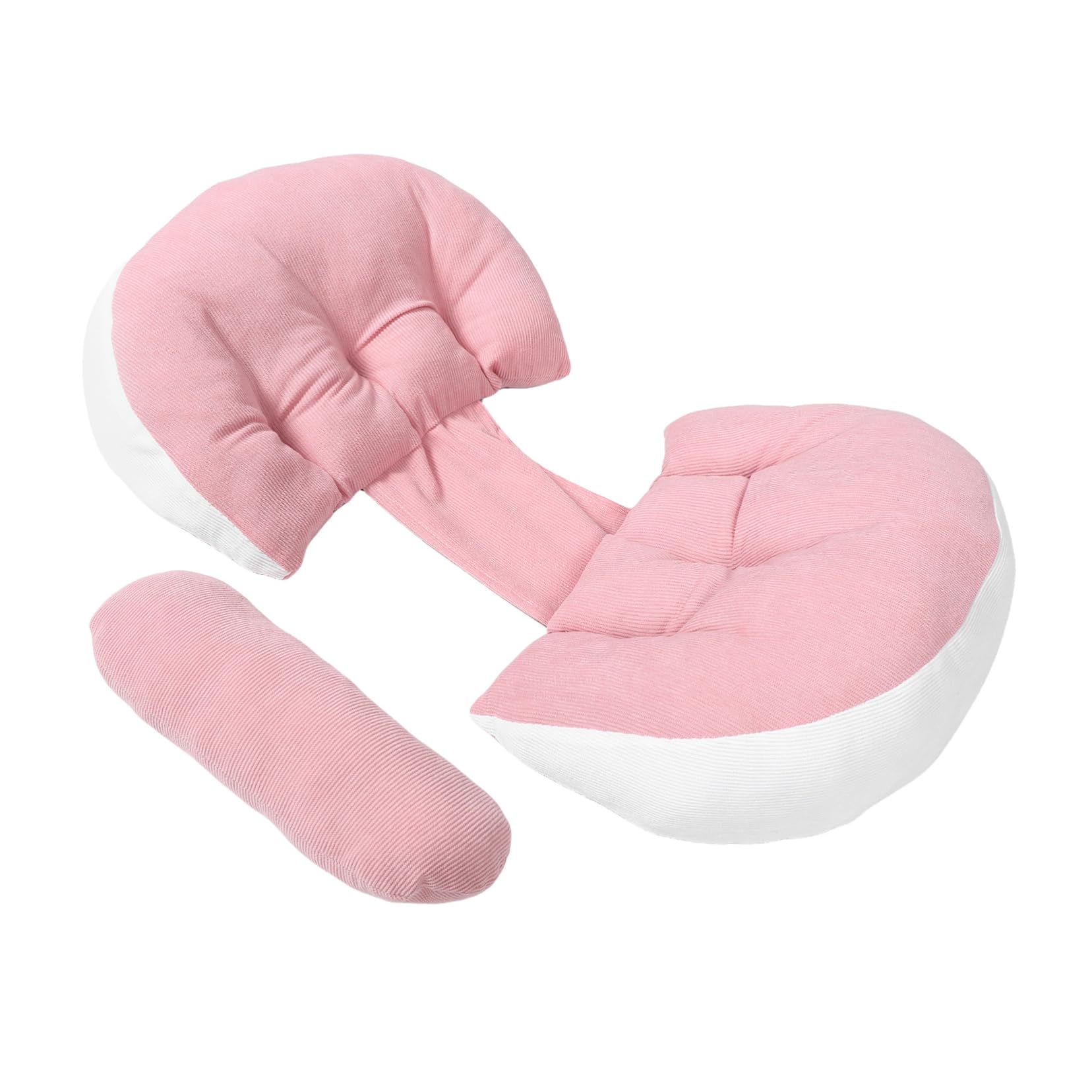 Almohada de Maternidad Rosa de Poliéster para Dormir