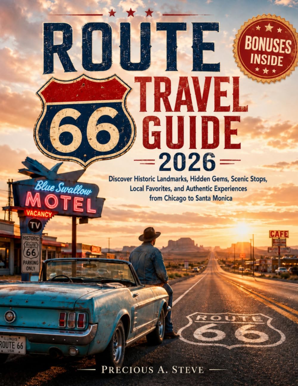 ROUTE 66 TRAVEL GUIDE 2026: Discover Historic Landmarks, Hidden Gems, Scenic Stops, Local Favorites, and Authentic Experiences from Chicago to Santa Monica