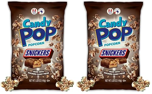 Miniatura 9 de Candy Pop Butterfinger Palomitas de maíz recubiertas de caramelo (bolsas de 5.25 onzas, 1 paquete)