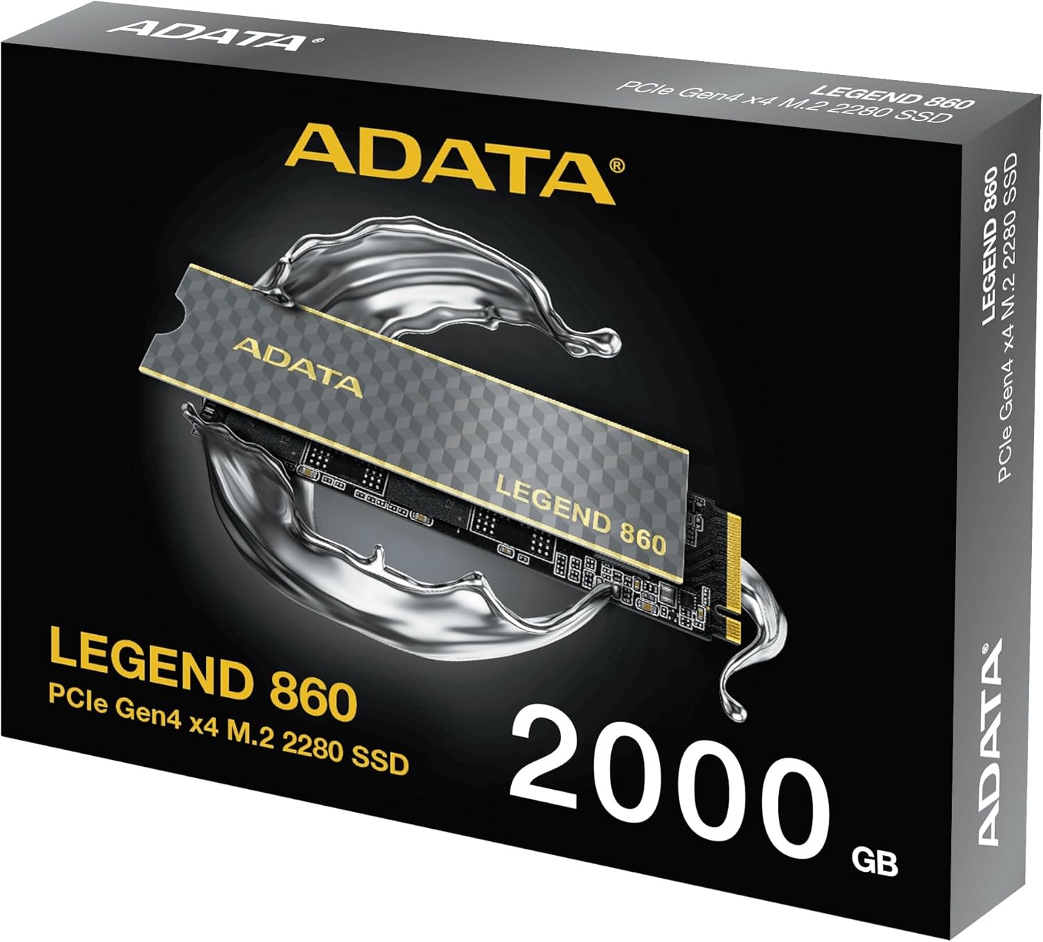 ADATA 2TB Legend 860 PCIe Gen4 x4 M.2 2280 SSD Solid State Disk