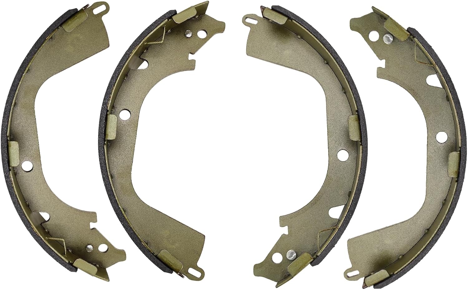 17960BF1 Rear Parking Brake Shoes Set for Silverado 1500 2008-2013 GMC Sierra 1500 2008-2013 - Replaces B960 BS960