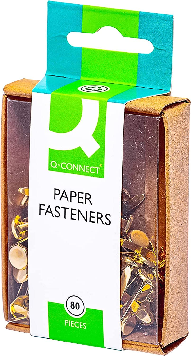 Q-Connect KF02028Q Attache parisienne 17 mm 10 boîtes de 80 attaches (Import Royaume Uni)