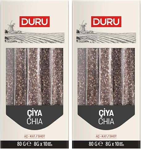 Duru Chia Aç-Kat, 8 Adet x 10 Gram 2li paket