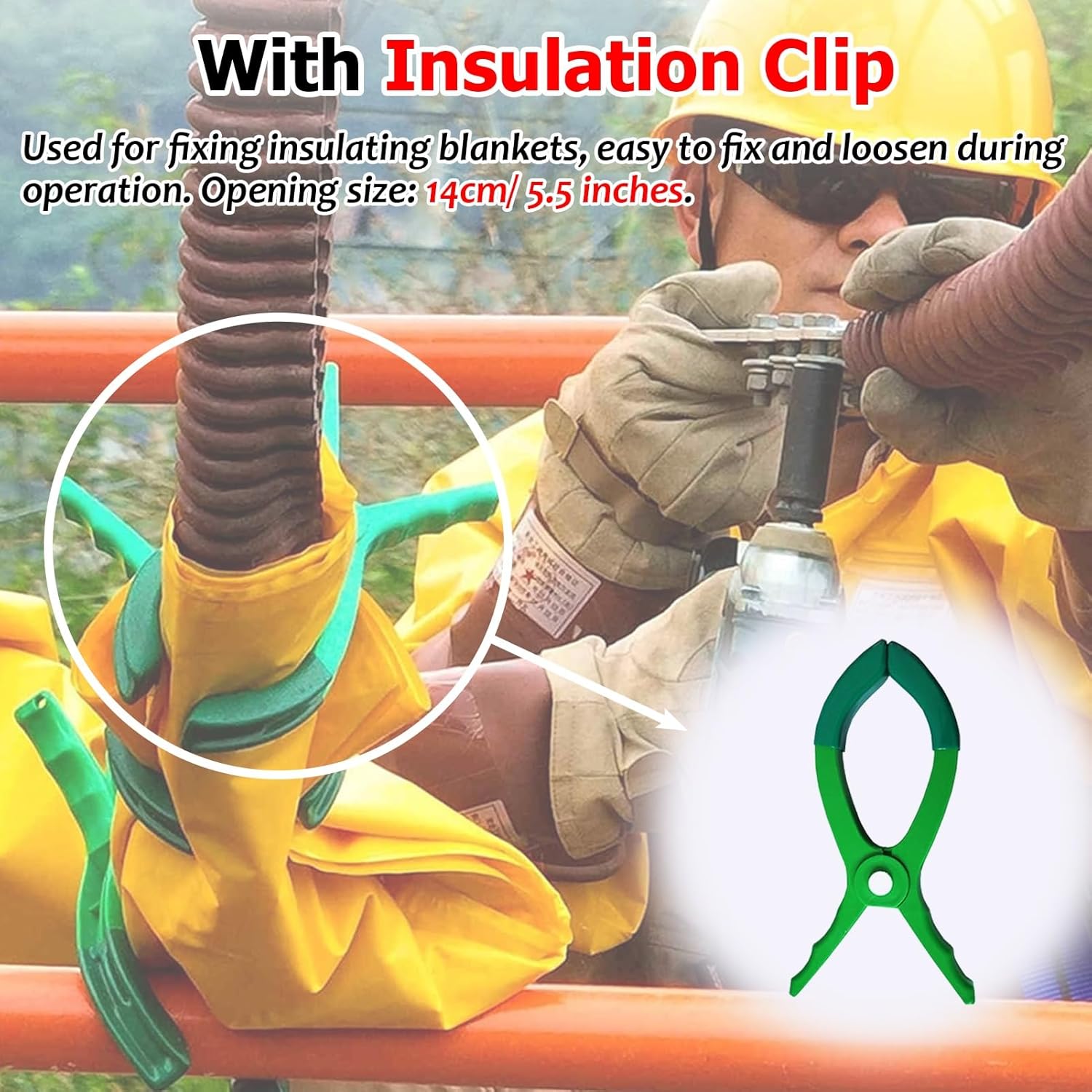 High Voltage Electrical Insulating Blanket, 0.4kV 10kV Safety Insulation Mat for Substation, Commercial EVA Anti Electrocution Insulated Blanket(0.4 kV,100x90cm(39 3/8" x 35 3/8"))