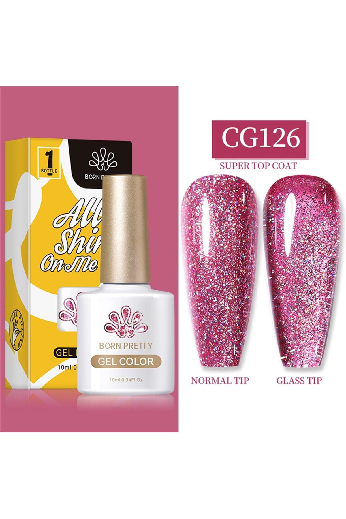 Born Pretty 10 Ml Sılky Whıte Serisi Kalıcı Oje Cg126 (55845) 2729