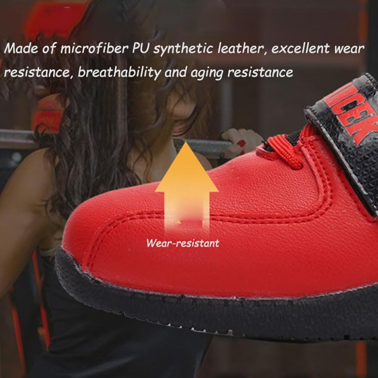 Zapatillas de Culturismo, Calzado para Levantamiento de Pesas, Powerlifting y Sentadillas para Hombre.