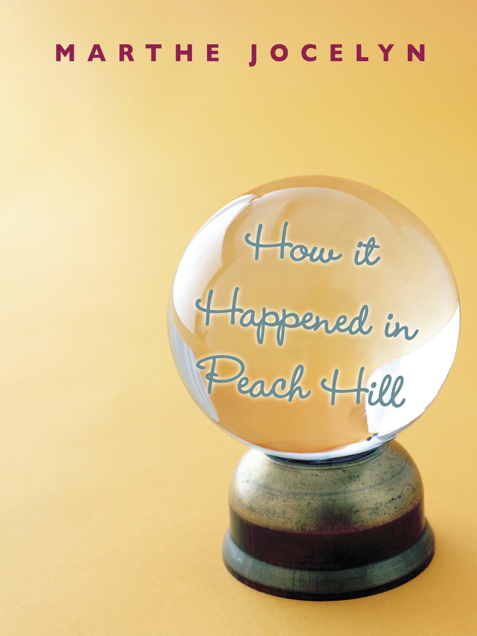 How It Happened in Peach Hill [Paperback] Jocelyn, Marthe