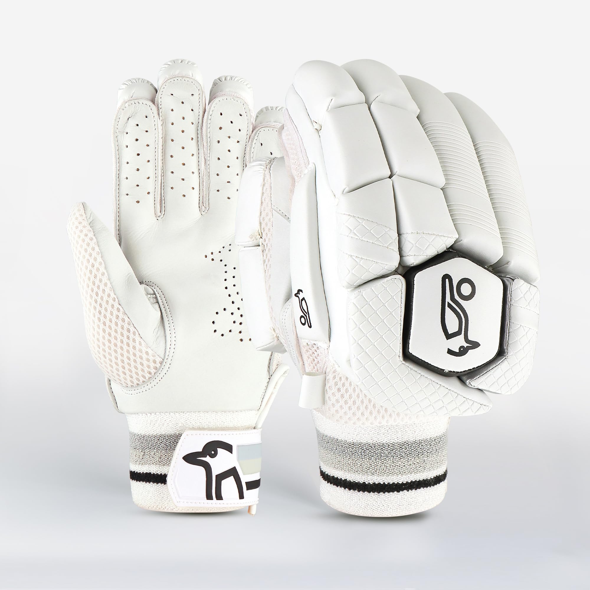 Kookaburra Ghost 4.1 Batting Gloves - Junior Left Hand, White