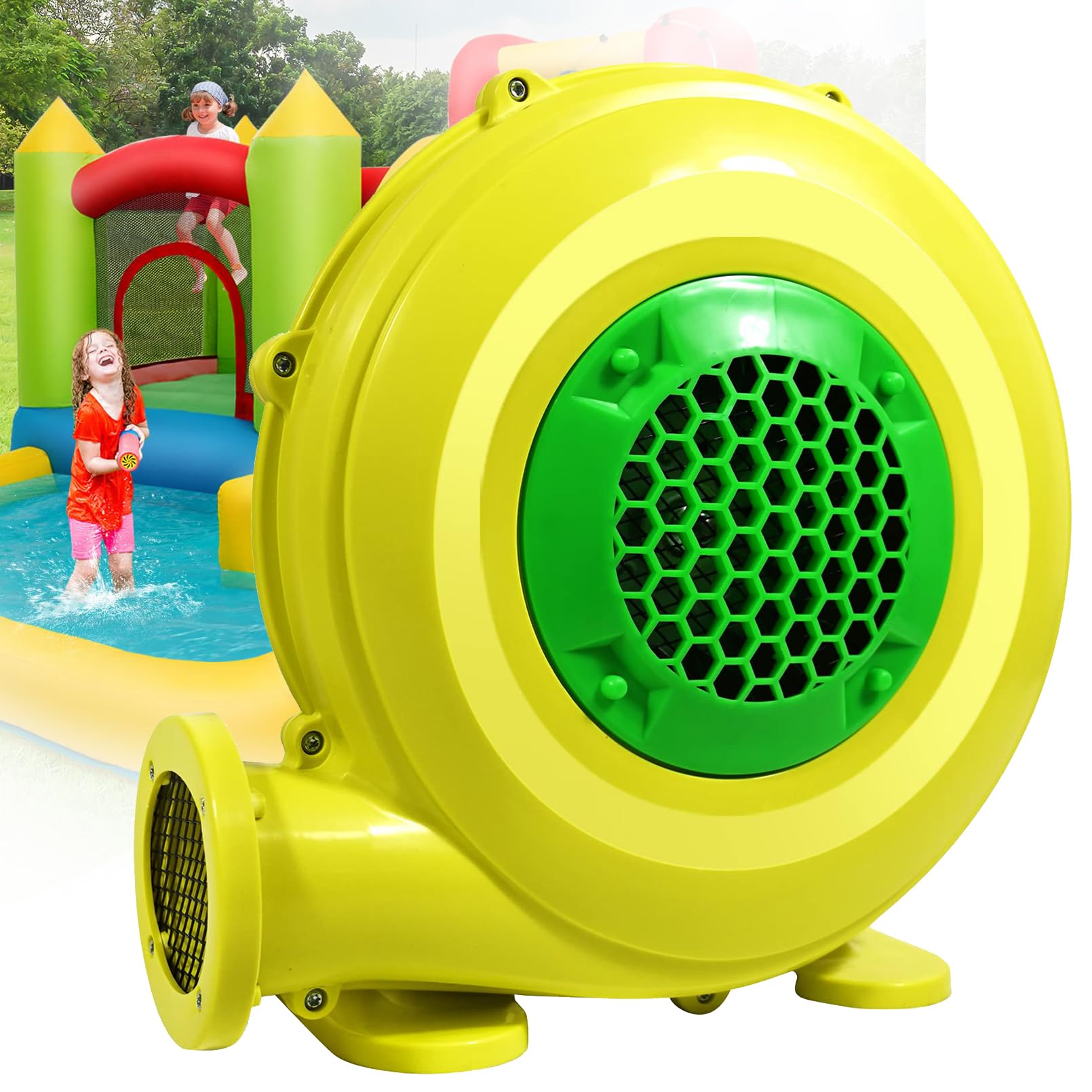 Bouncer blower haute vitesse 2850 tr/min pour réparer un gonflable mou