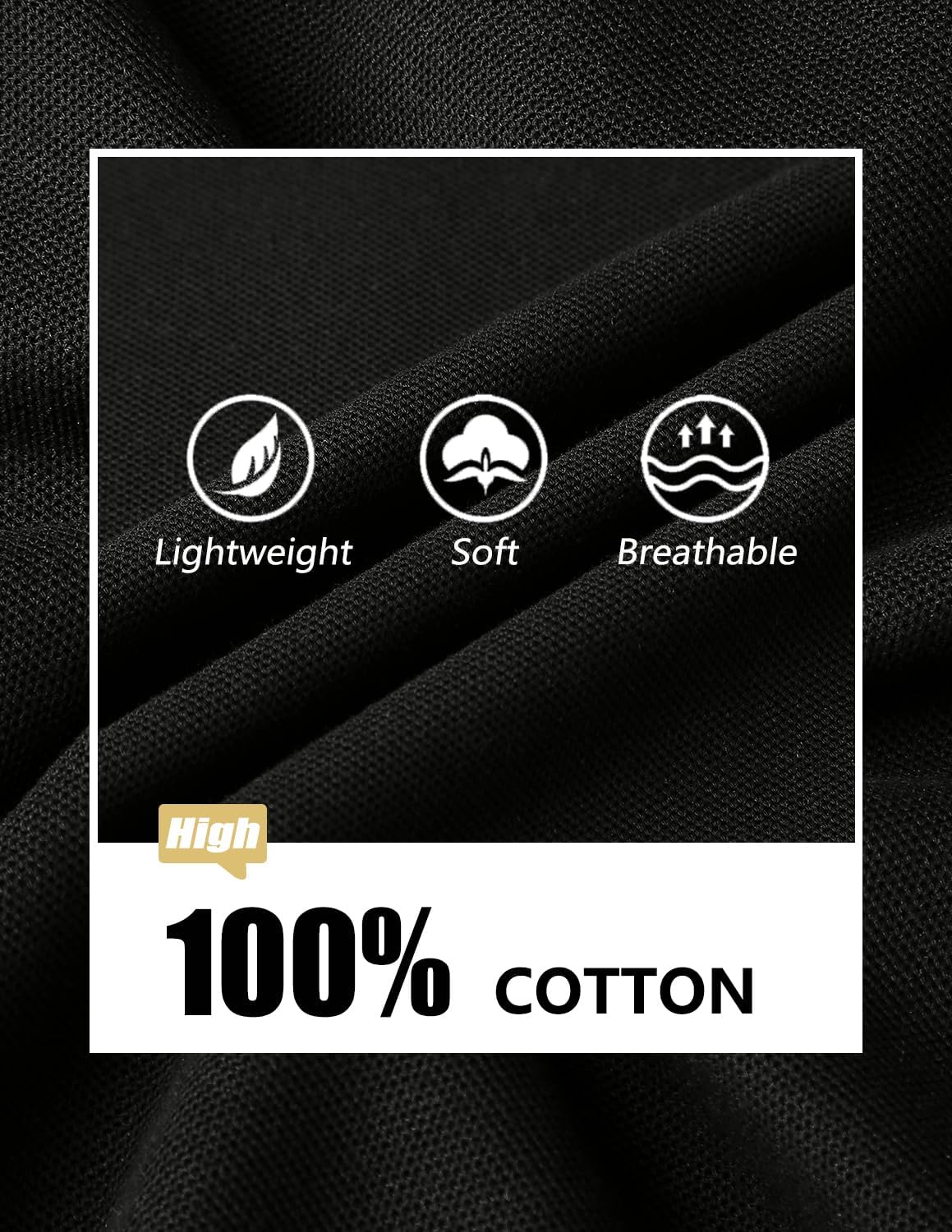 LIUPMWE Polo Shirts for Men Long Sleeve Golf Shirt Slim Fit Classic Plaid Collar Cotton Golf T-Shirts Casual Polo Shirts - Image 4