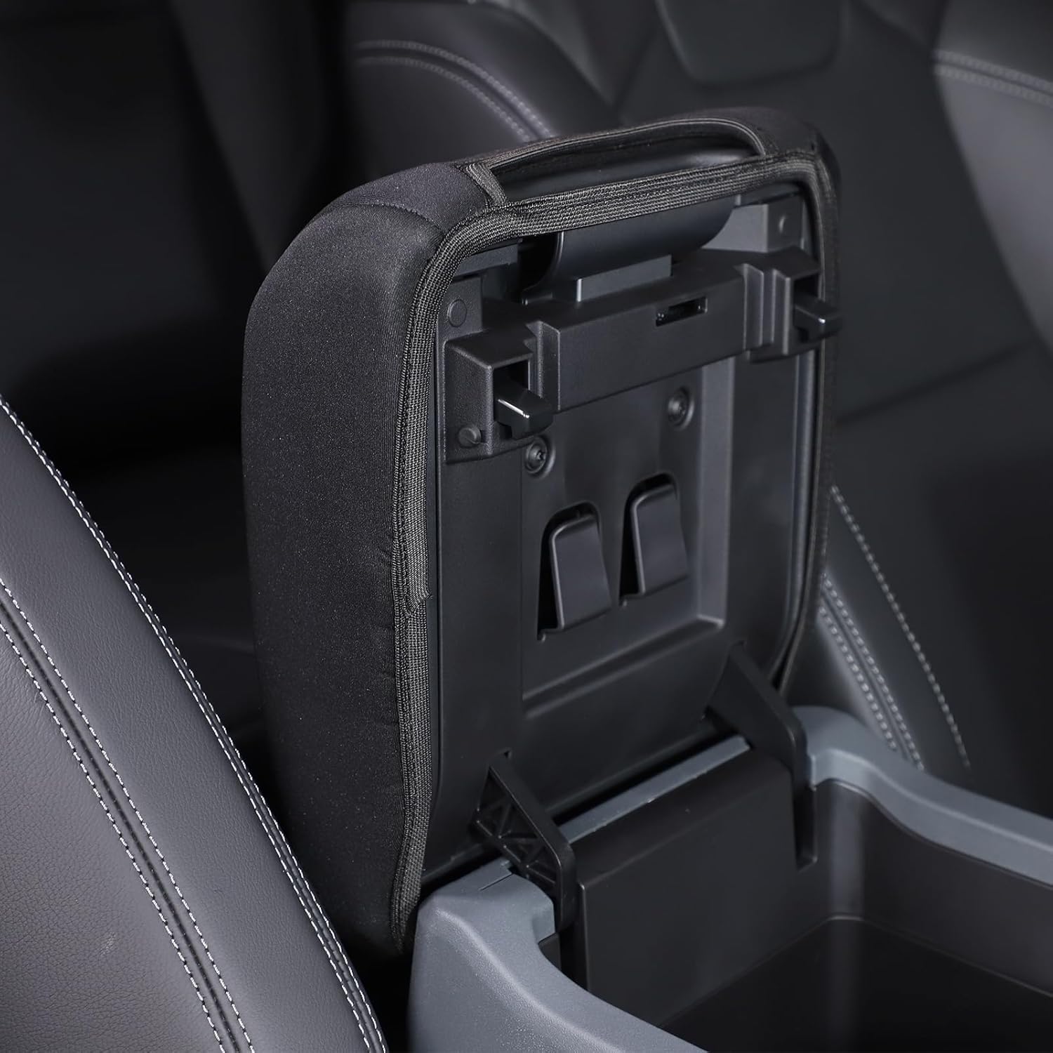 Armrest Box Cover Center Console Pad Compatible with Ineos Grenadier 2020-2024, Comfortable, Breathable, Cloth Center Console Armrest Cushion