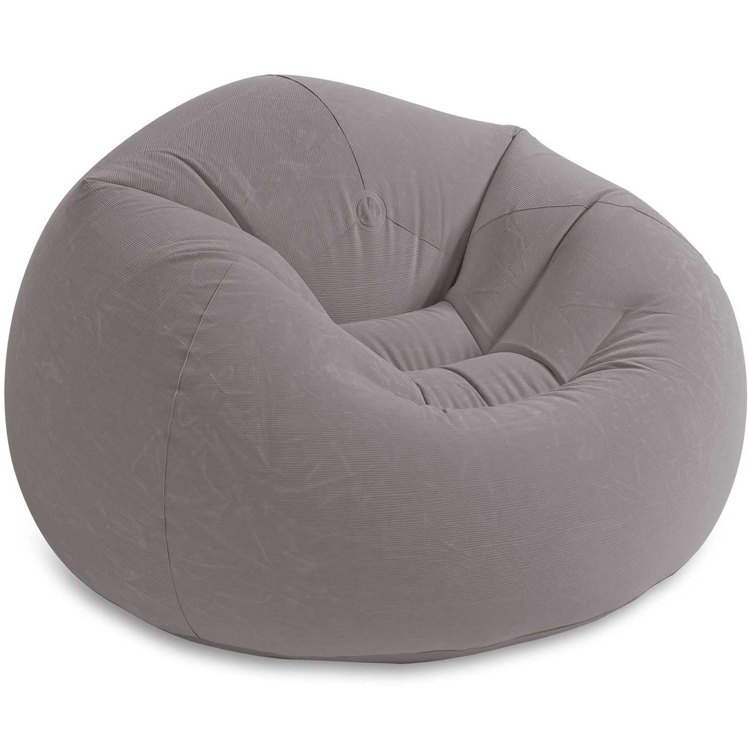 Intex Beanless Bag Inflatable Chair, Grey 68579NP