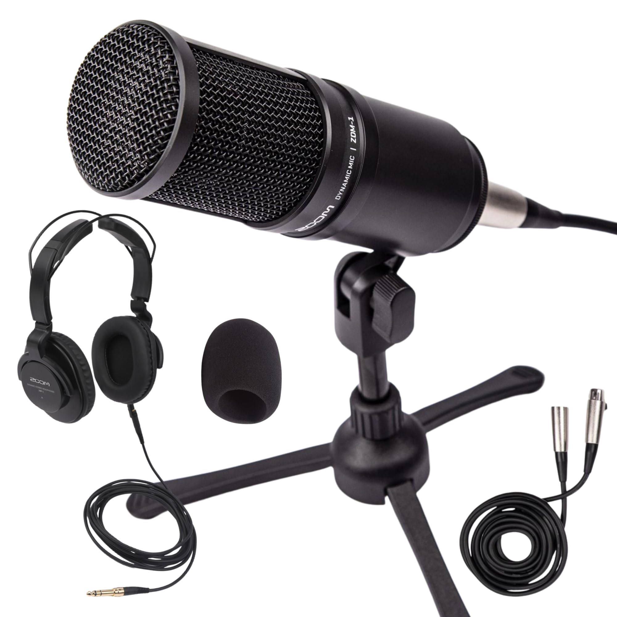 Amazon.co.jp: ZOOM(ズーム) ダイナミックマイク XLR 超単一指向性