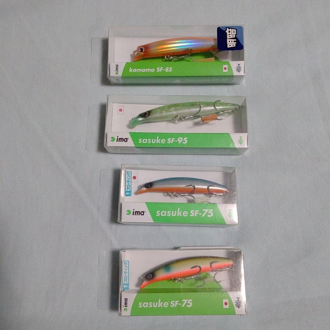 アイマ☆コモモ サスケ ルアーセット ima、サスケ、コモモ、有頂天9本