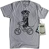 Rottweiler Shirt of Dog Riding a Bike Size Small
