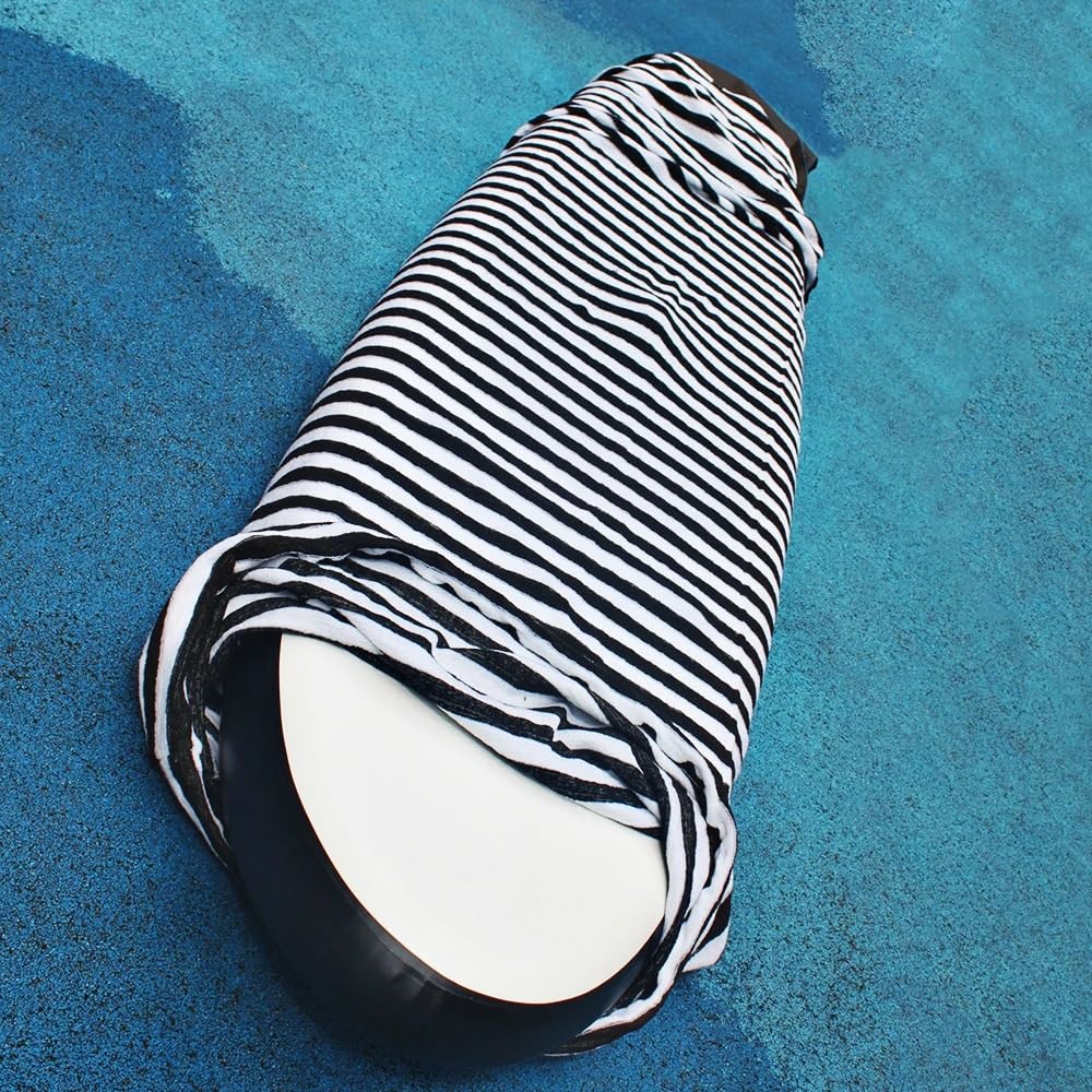 sup Tasche SUP Board Abdeckung 11ft Surfbrett Tasche Surfbrett Socken Abdeckung Kickboard Tasche Surfen Zubehör Surf Socken Abdeckung sup zubehör(11ft black and blue)