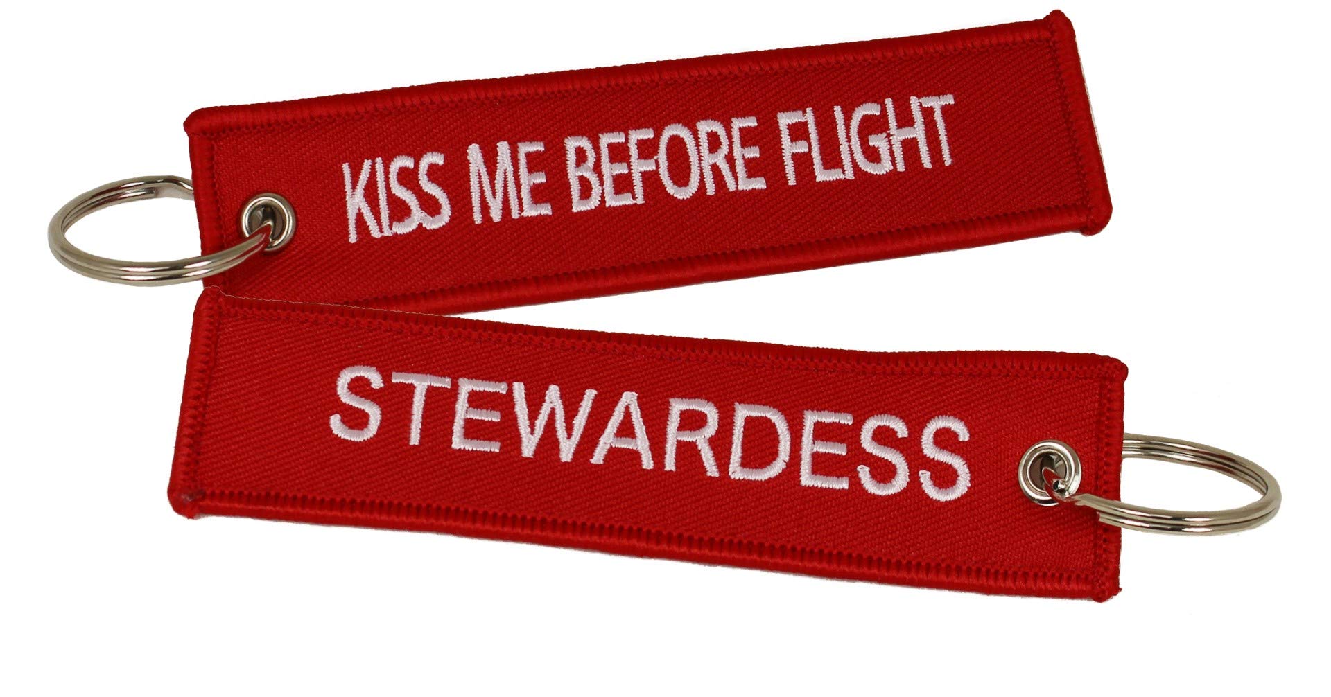 LimoxStewardess Kiss Me Keychain