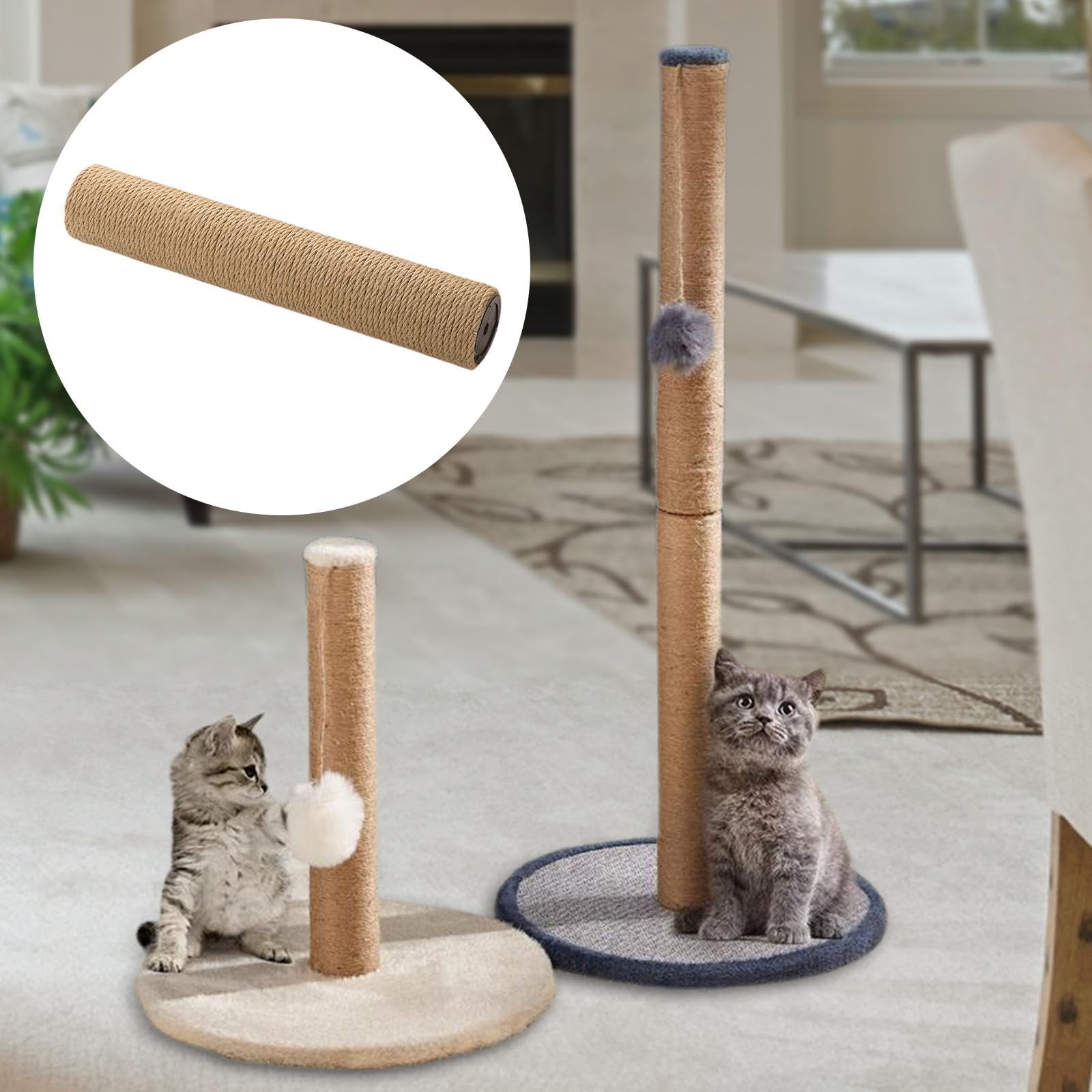 Generic Ricambio per Tiragraffi per Gatti Accessori di Protezione per Mobili con Resistente Materiale in Sisal Adatto per Soggiorno, Ufficio, Camera Da Letto, Iuta 30 cm x 7 cm
