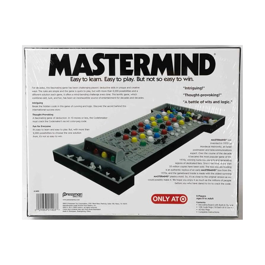 Amazon.co.jp: Retro Mastermind by Mastermind : おもちゃ