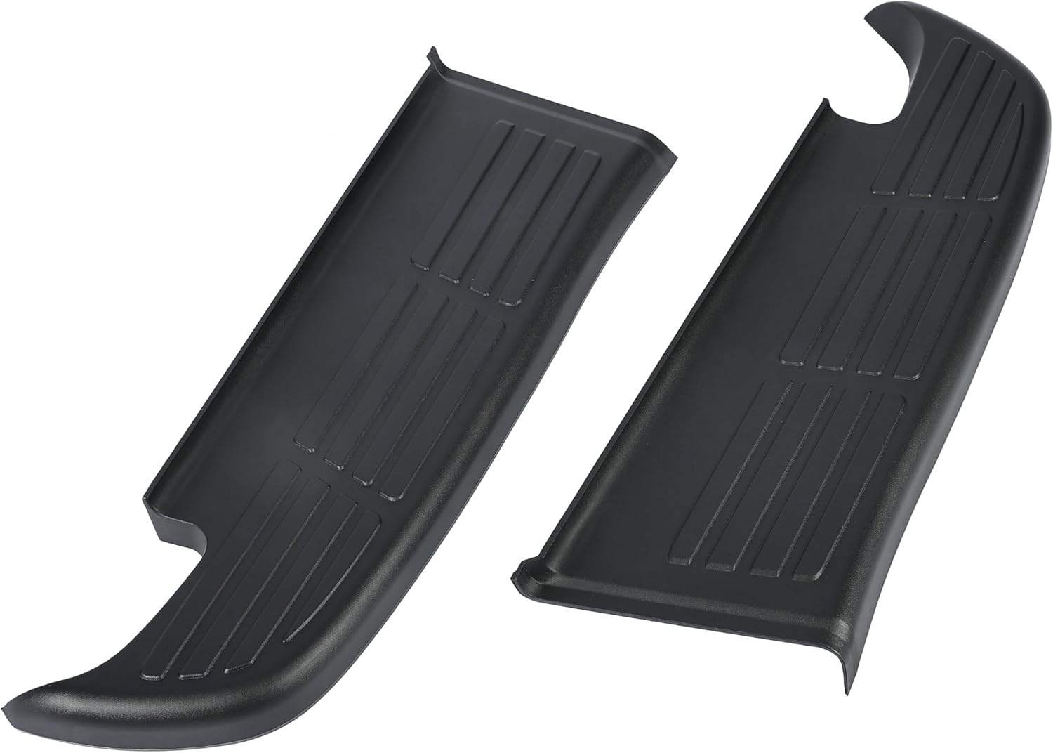 KUAFU Rear Bumper Step Pad Compatible with 2000-2006 Toyota Tundra Replacement for 521640C010 521630C010 TO1197101 TO1196101