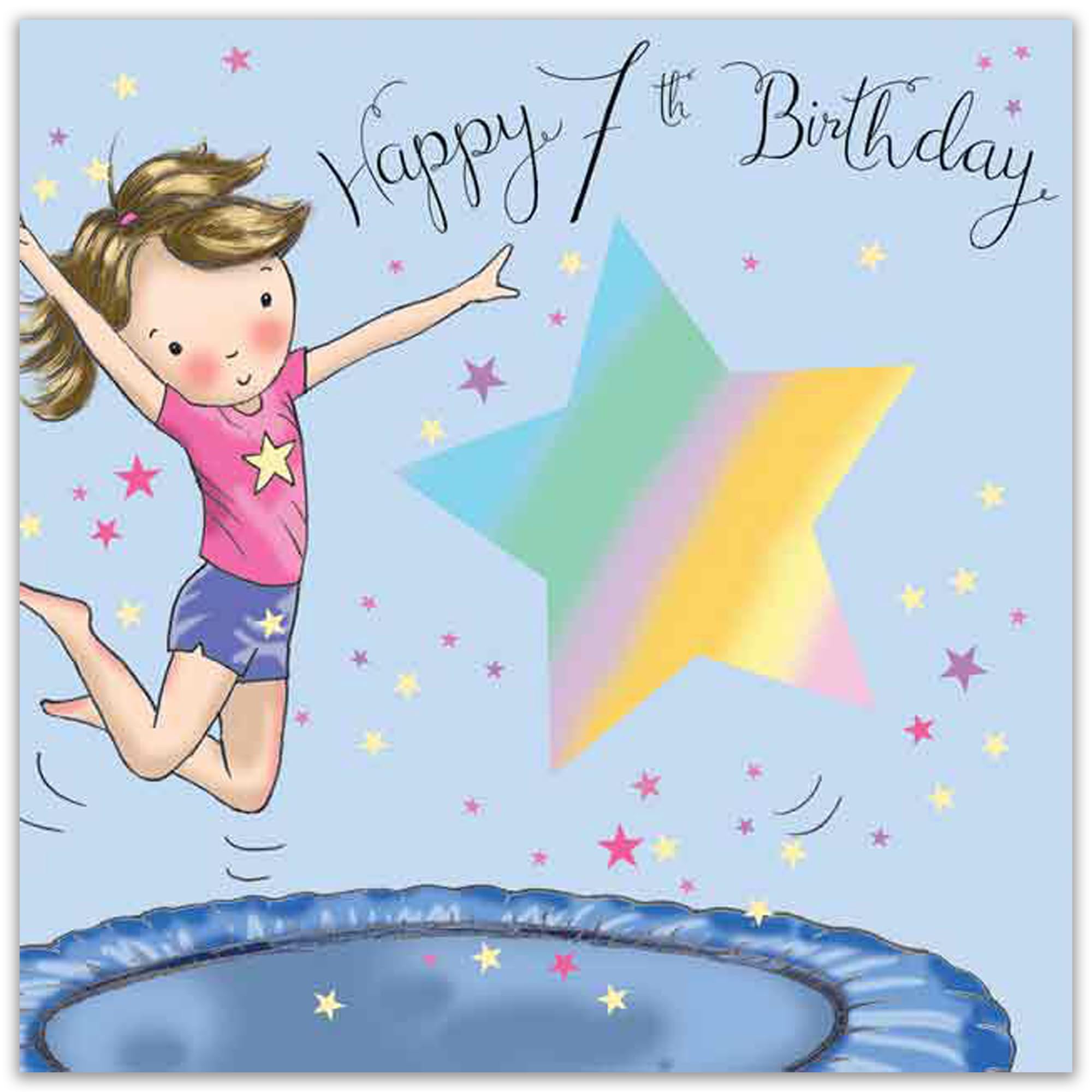 7thyearbirthdayLive、8thyearbirthdayLive Amazon.com : Twizler 7th Birthday Card for Girls