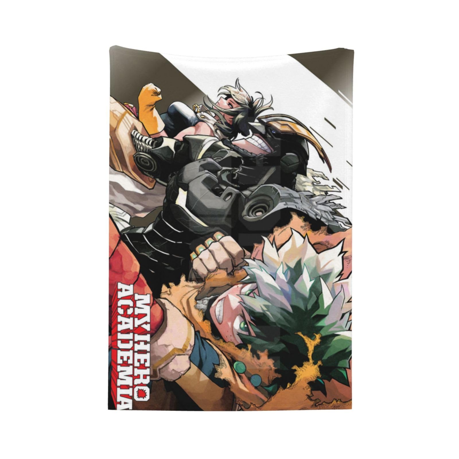 Couverture Polaire MHA My Hero Academia – Dessin Animé Bakugou / Midoriya – Douce Et Chaude – Plusieurs Tailles