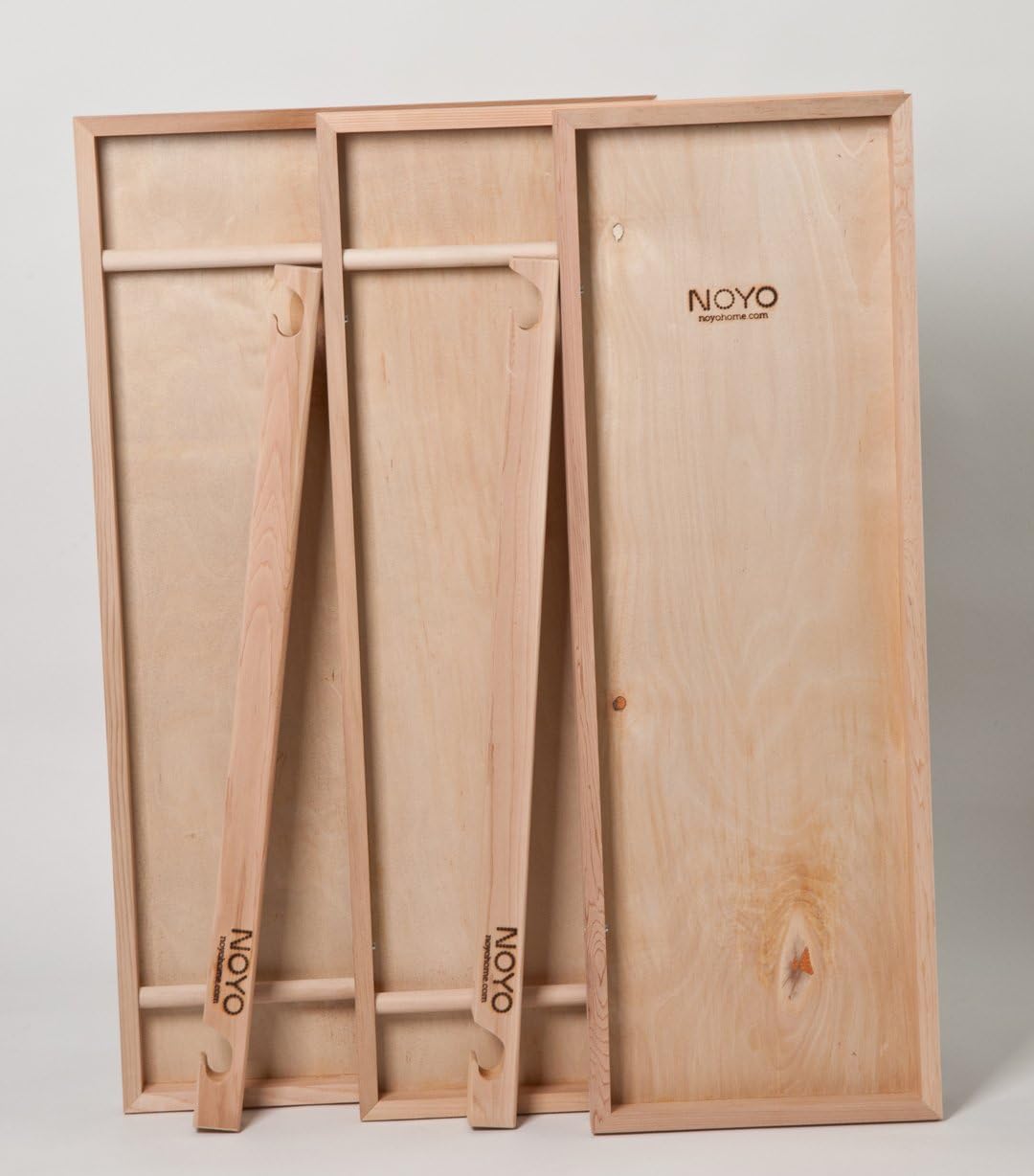 Red Flower Wood Slipcover Fabric Headboard - Full Bed